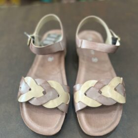 Sandália Rasteira em Couro - Ref: 14271