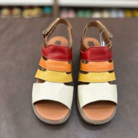 Sandália de Salto em Couro - Ref: 9210