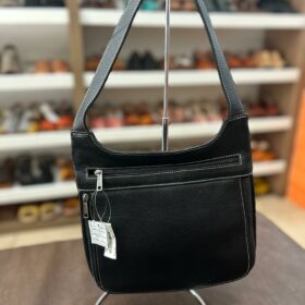 Bolsa em Couro - Preto - Ref: 1097