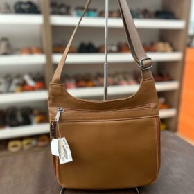 Bolsa em Couro - Caramelo - Ref: 1097