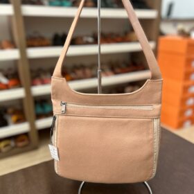 Bolsa em Couro - Rosa - Ref: 1097